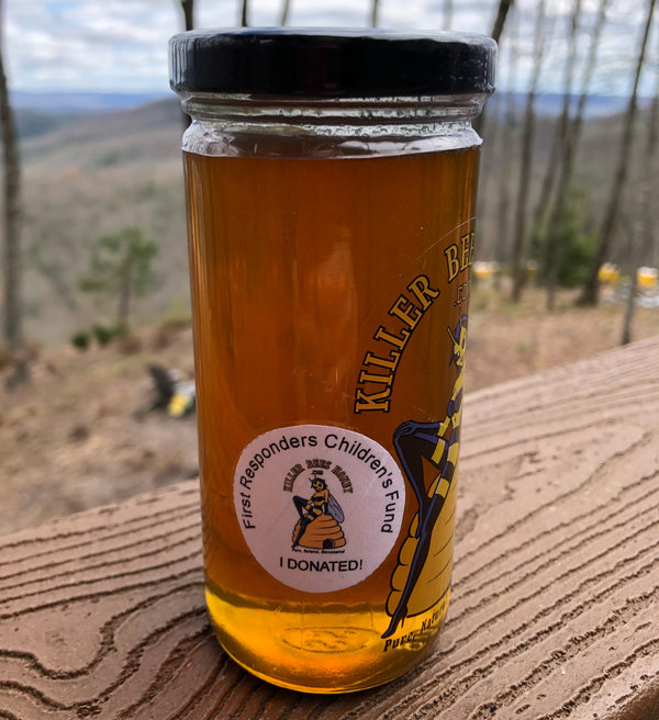 Killer Bees Honey Donates $10 a bottle to the First Responders Children's Foundation