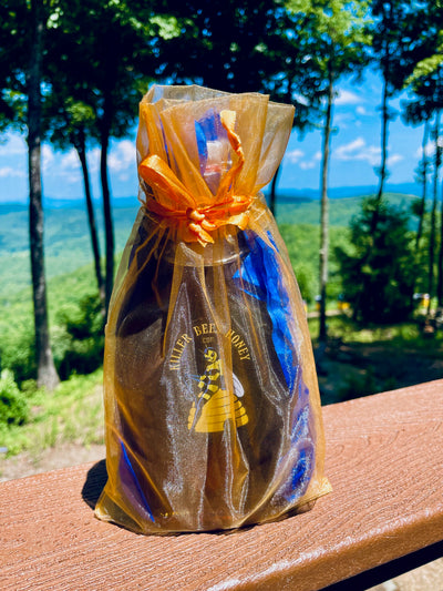 Smoky Mountain Wildflower in Handblown Italian Gift Bottle