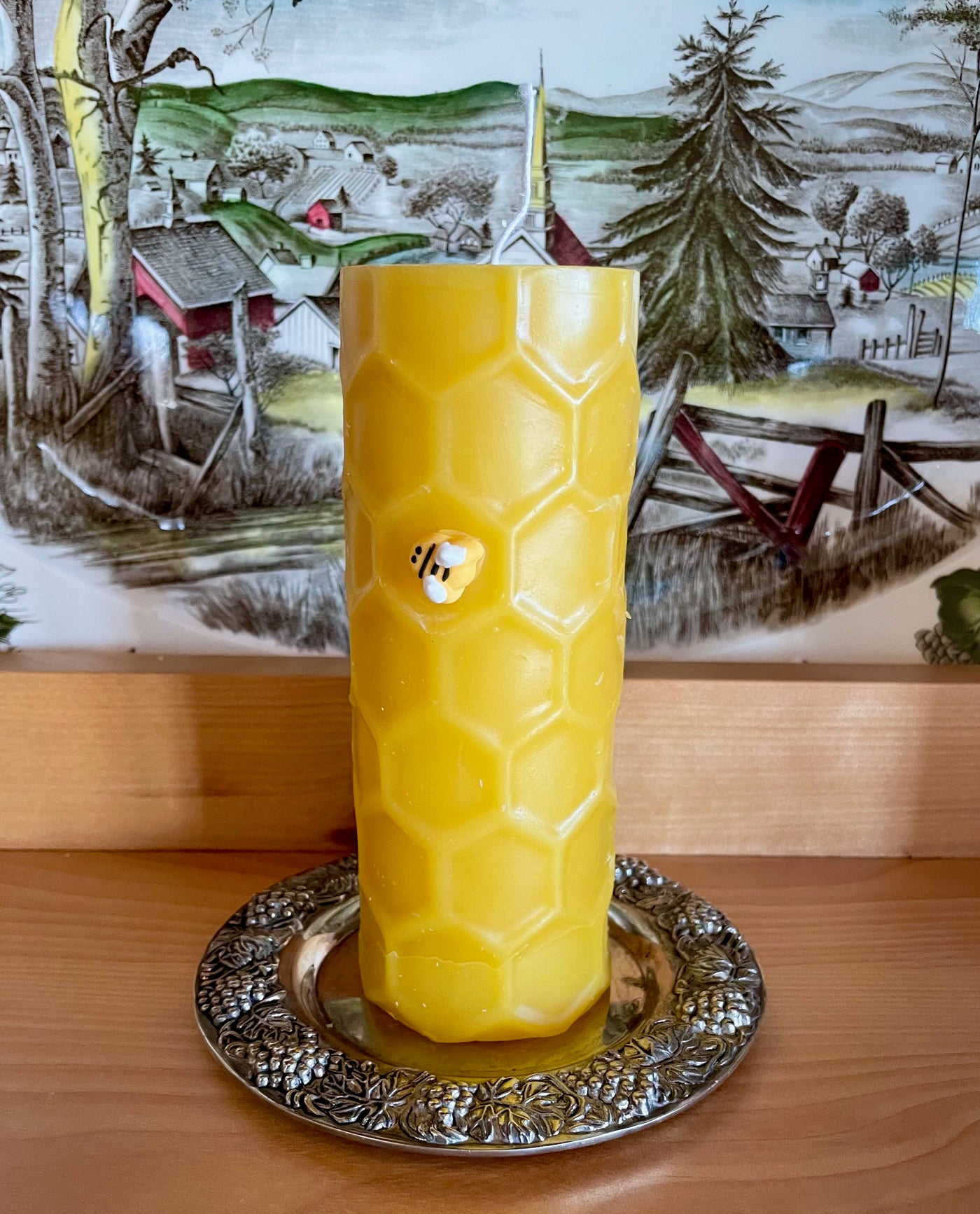 100% Organic Beeswax Candles