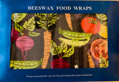 Killer Beeswax Food Wraps - Garden Veggies