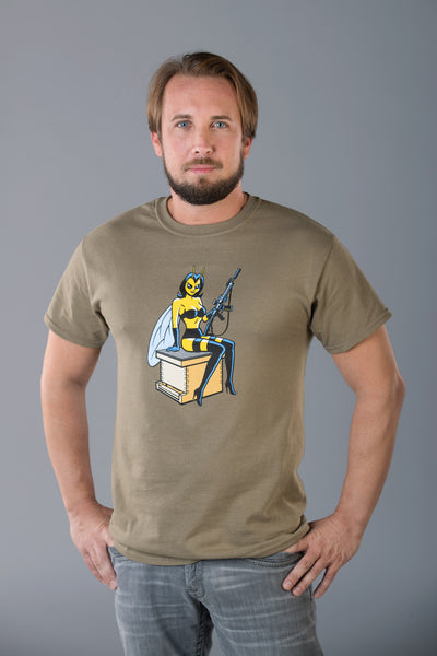 Men's "Protect The Hive" M4 T-Shirt - OD Green