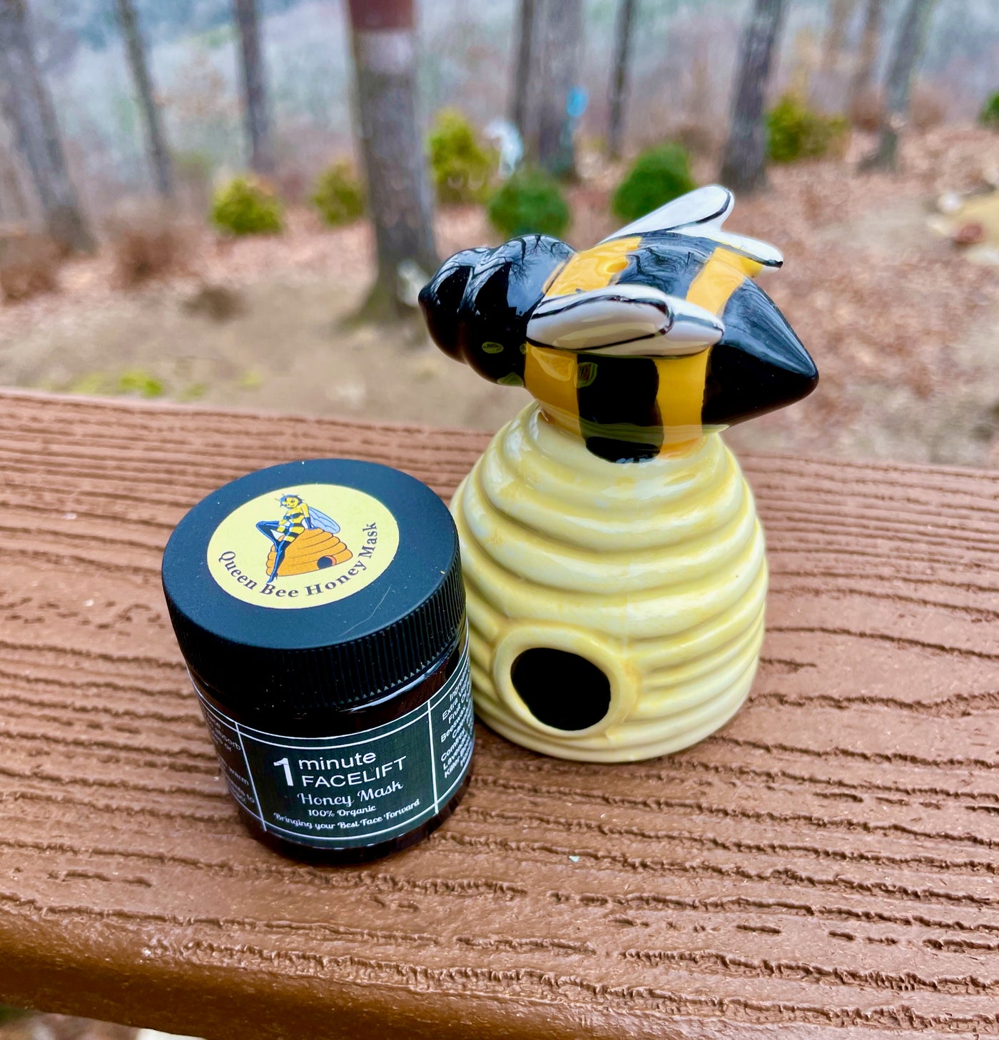 Queen Bee Honey Face Mask & Mini Honey