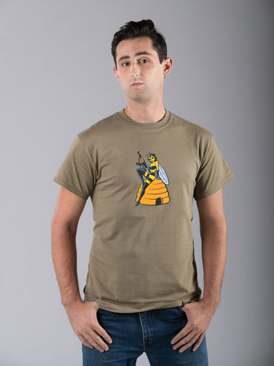 Men's "Naturally Tough" AK-47 T-Shirt - OD Green