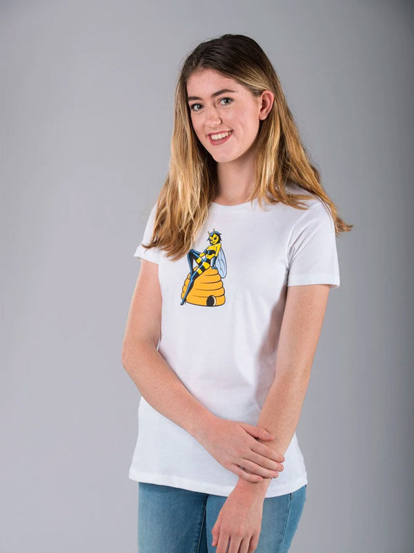 Women's "Pure, Natural, Uncensored" Queen Bee T-Shirt